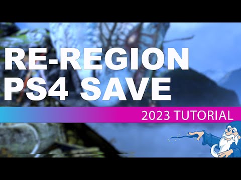 SAVE WIZARD EASY RE-REGION GUIDE 2023 | PS4 SAVE WIZARD MAX (QUICK TUTORIAL)