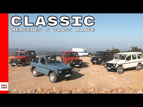 Classic Mercedes G Class Range