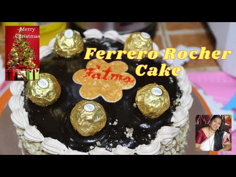 Perfect Ferrero Rocher Cake// How to make Ferrero Rocher Cake 1kg// Ambili's Food Land