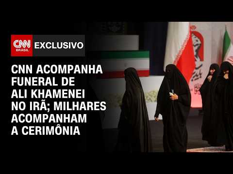 Exclusivo: CNN acompanha funeral do líder supremo Ali Khamenei | AGORA CNN