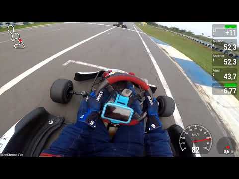 Treino Kart F4 - Techspeed no Kartódromo de Goiânia.