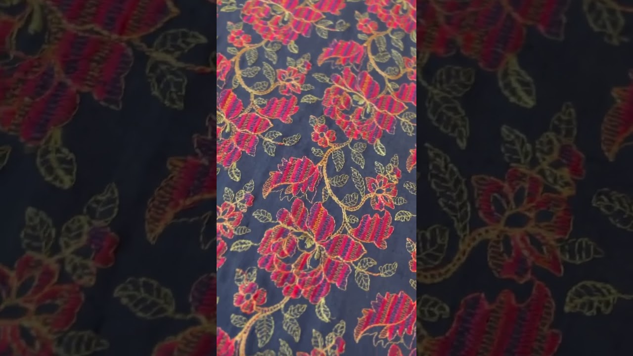 3 pc Embroidered karandi suit #pakistanibrands #bareezewinter #bareezekarandisuits #bareezefabric