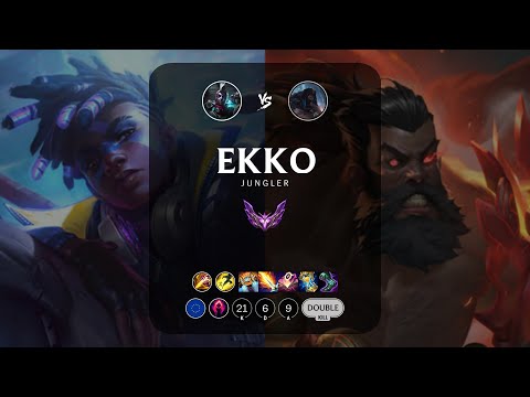 Ekko Jungle vs Udyr - EUW Master Patch 13.4