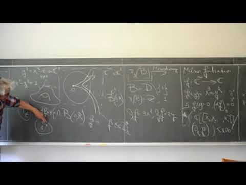 JC Series #11 - Norbert A’Campo (Switzerland). Monodromy and Monodromy representation of ...(Part 2)