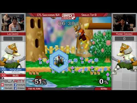 CFL Smackdown 164 Melee - Lad (Fox) vs Harriet (Red) - Singles
