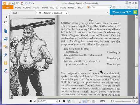 Let's Play Talisman of Death (Fighting Fantasy Game Book) Part 3