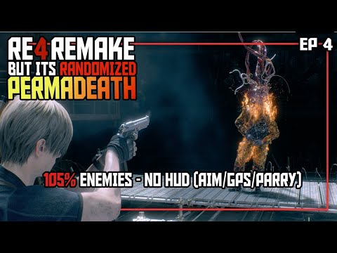 RE4R Permadeath but it's Randomized | EP 4 #residentevil