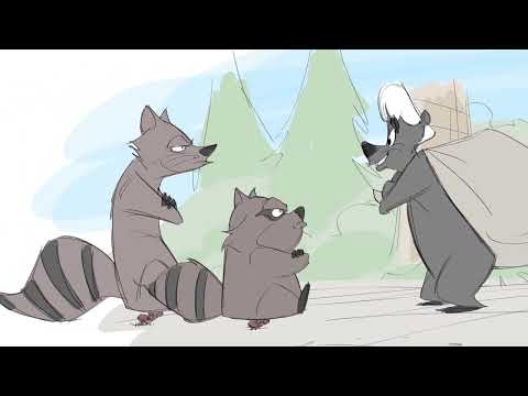 VS Skunk vs Raccoon