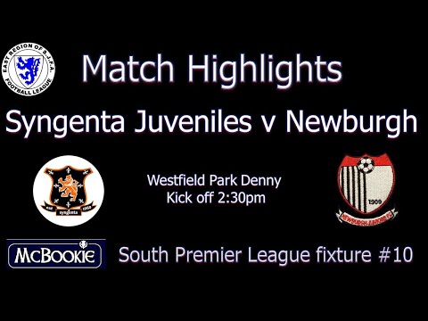 Newburgh FC match video - Syngenta 2 - Newburgh 3 match highlights