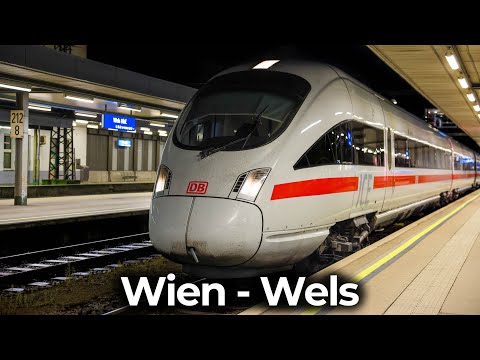 Im ICE-T quer durch Österreich | 4K Führerstandsmitfahrt: Wien - Wels | Leerzug: BR 411 (ÖBB 4011)