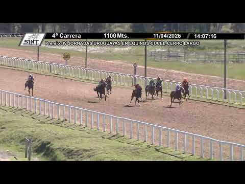 4/11/2026 – Hipodromo Melo – Carr 4 – IV JORNADAS URUGUAYAS EN EQUINOS-CUCEL-CERRO LARGO