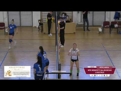 A DSZC-Eötvös DSE Derecske - TFSE NB I-es női röplabda mérkőzés