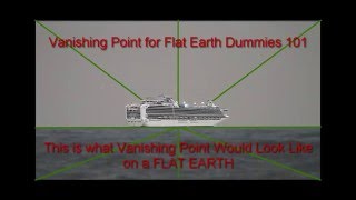 Vanishing Point 101 for Flat Earth Dummies