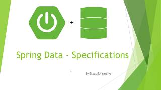 Spring Data JPA Specifications