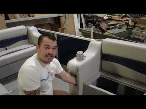 Pontoon Boat Arm Rest Installation - HOW TO VIDEO