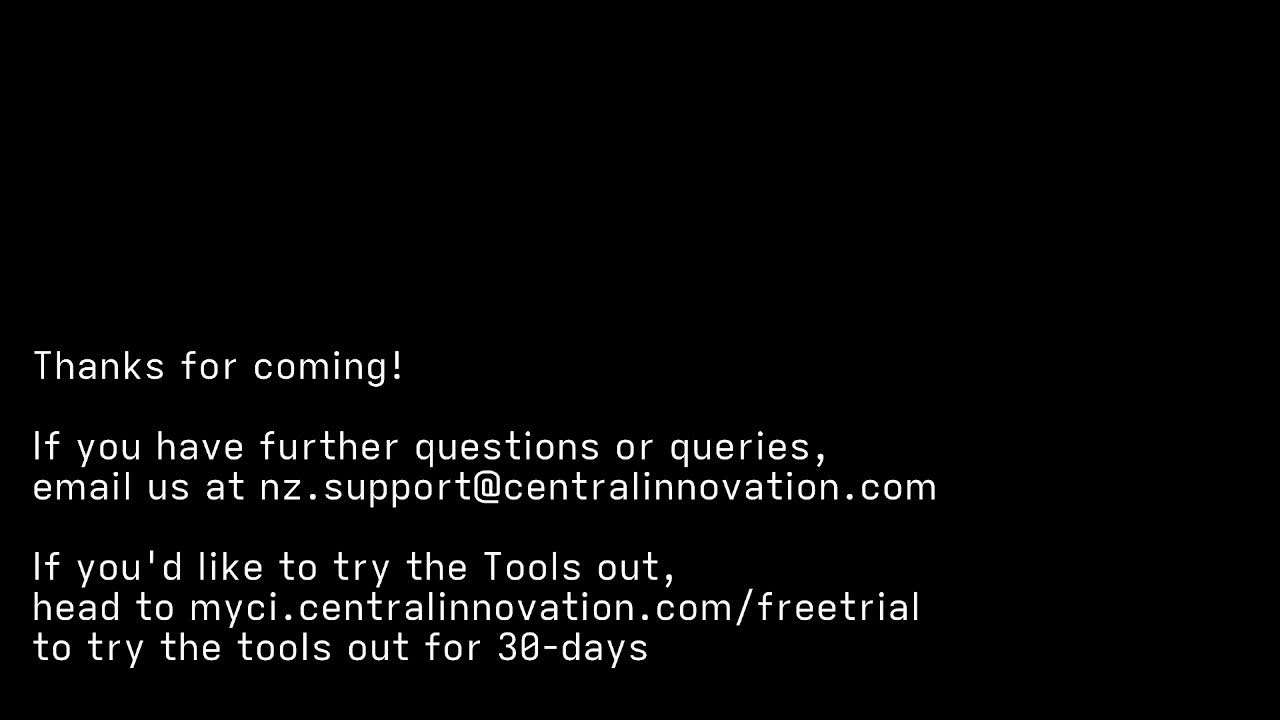 Ci Tools Weekly Webinar