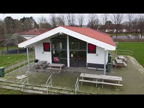 DJI Drone - Ishøj IF - Rise Up over new building