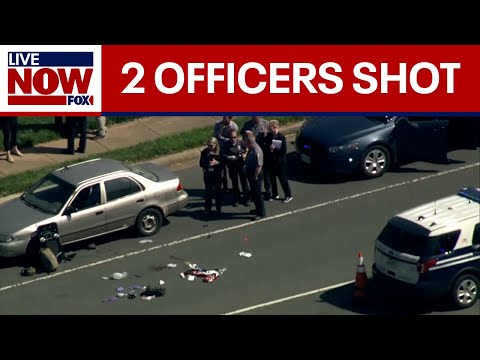 Video | 2 officers shot during traffic stop in Virginia  | LiveNOW from FOX