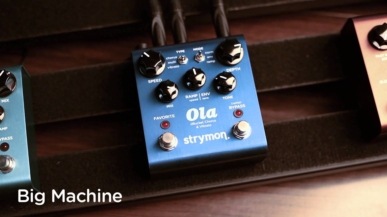 Strymon OLA dBucket Chorus & Vibrato Pedal