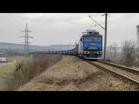 Tren de marfa GFR pleaca din Suceava Nord si trece pe la Selgros cu 40-0043-2 - 05.03.2021