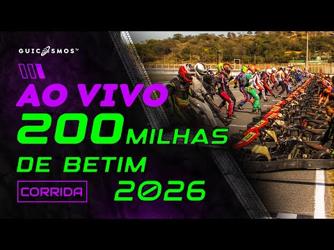 🏁 200 Milhas de Kart de Betim 2025 – CORRIDA | Largada às 08h | AO VIVO | Guicosmos TV
