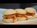 SWEET And Sour CHICKEN Burger Takeaway In A Bun