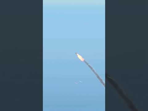 A-10 Warthog Launches Missile at Enemy Jet!