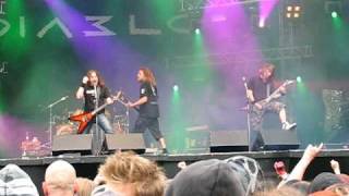 Diablo - Queen of Entity (live @ Nummirock 2009)