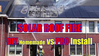 DO IT Yourself vs PRO Roof solar systems? Witch one is safer?