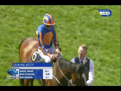 Magic Wand - Ryan Moore wins the Ribblesdale stakes G2 - Royal Ascot
