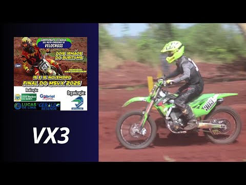 VX3 em Dois Irmãos do Buriti pelo Estadual Sul-mato-grossense de Velocross 2025