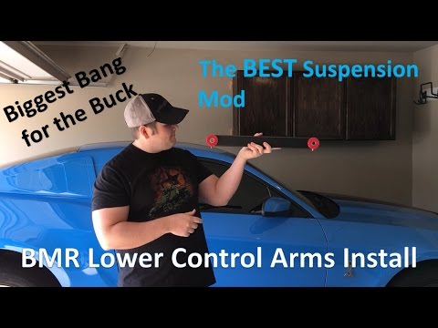 (Best  Suspension Mod) BMR LCA Install on GT500