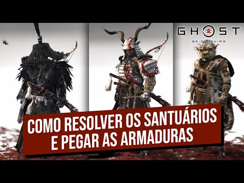 COMO RESOLVER os SANTUÁRIOS e pegar as ARMADURAS ESPECIAIS - GHOST OF TSUSHIMA DIRECTOR'S CUT