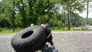 More tire flips at CrossFit King of Prussia