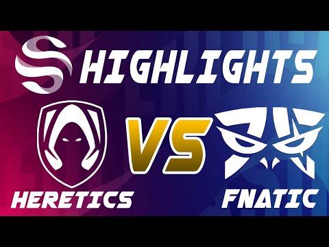 Heretics vs Fnatic TQ Highlights - LEAGUE OF LEGENDS - SUPERLIGA - JORNADA 18