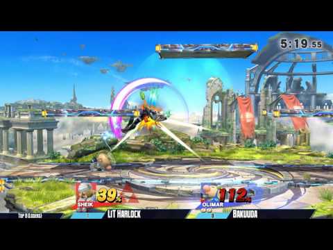 GB Aug 13, 2016 - SSB4 Singles - Top 8 (Losers) - LiT Harlock vs Bakuuda