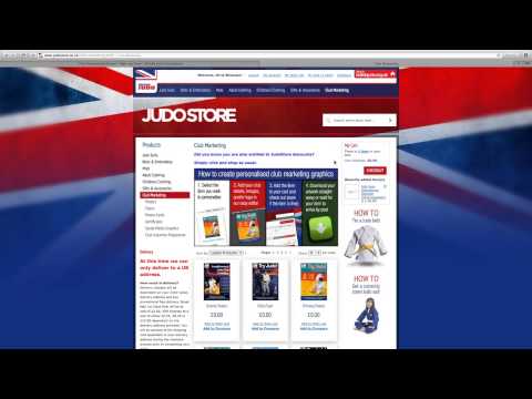 British Judo Club Marketing System - Walkthrough