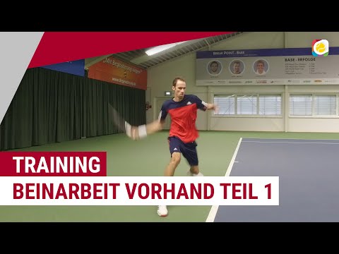Beinarbeit Vorhand Teil 1 | Tennistraining | myTennis
