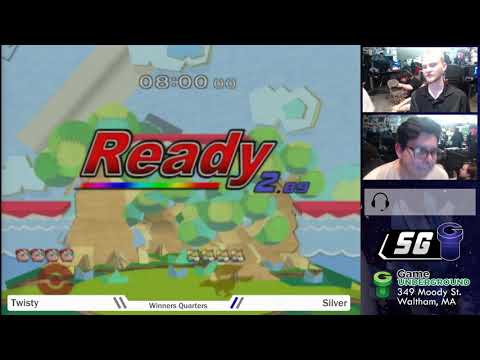 SG 20.8 SSBM - Twisty (Jigglypuff) vs. Silver (Fox) - Melee WQF