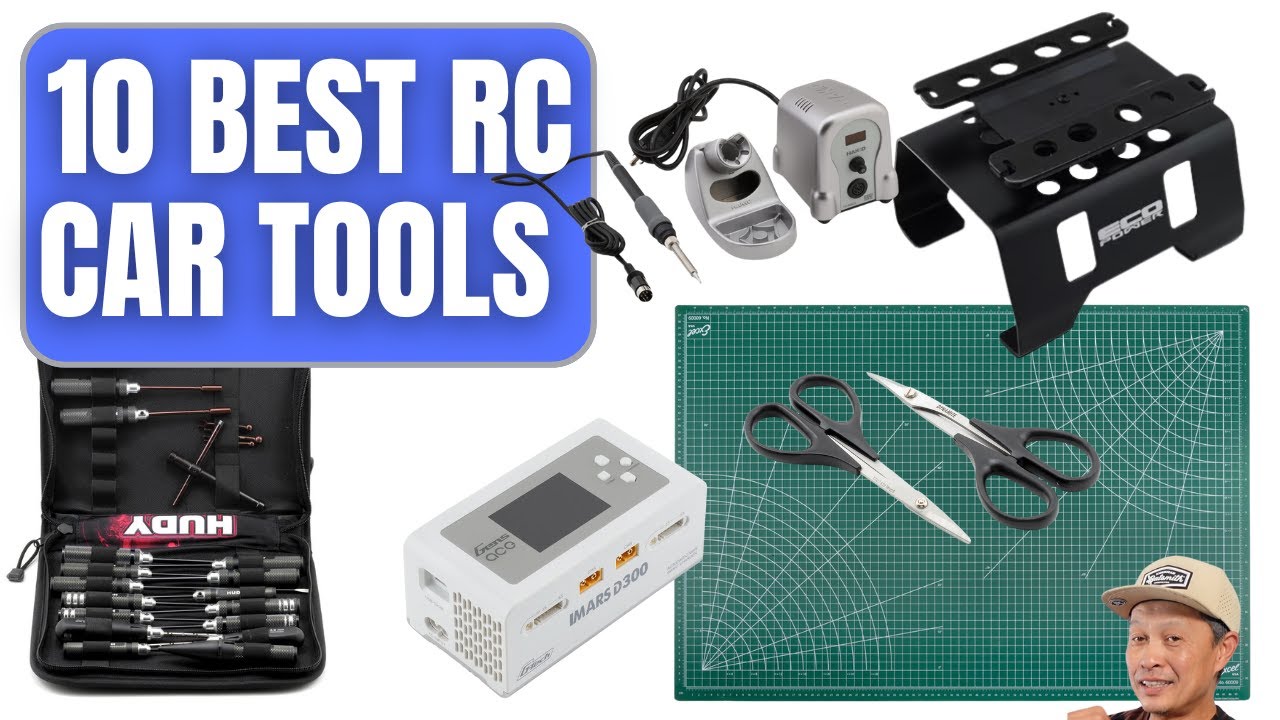 Top 10 rc car shop tools -  rc tools and accessories to make your rc hobby life easier