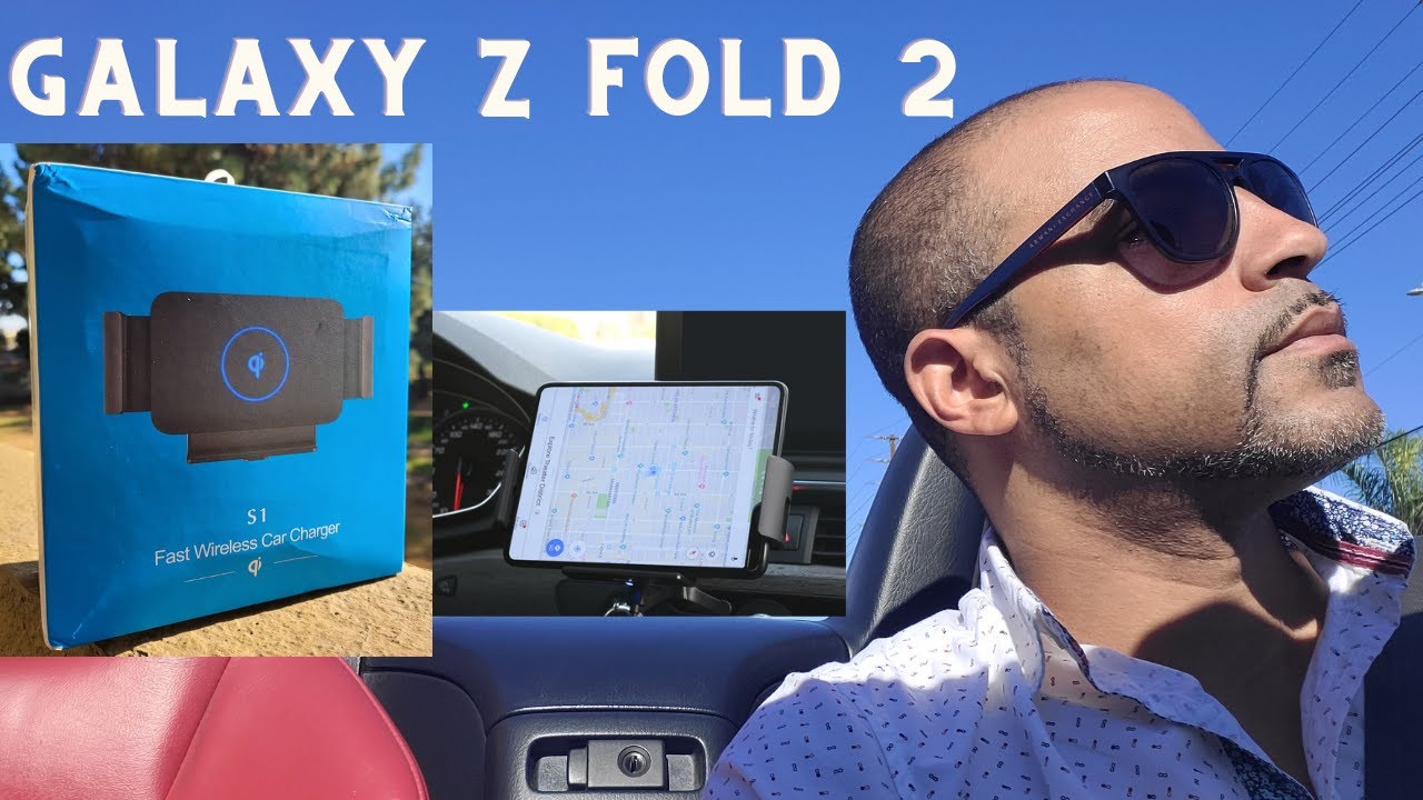Samsung Galaxy Z Fold 2 S1 Fast Wireless Car Charger