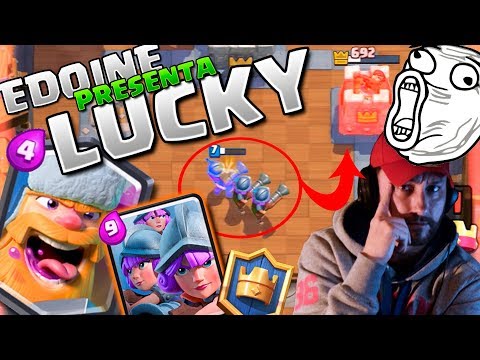 EDOINE - LUCKY (VIDEOCLIP OFICIAL) (& CLASH ROYALE GAMEPLAY)