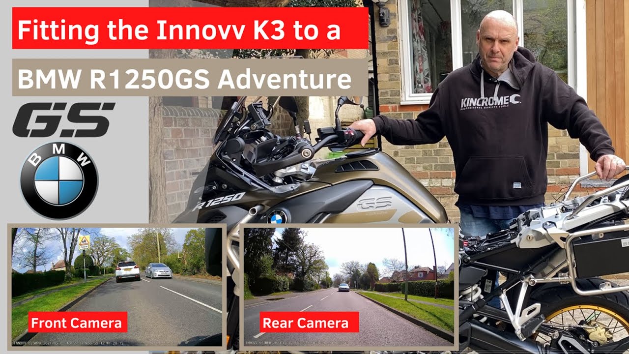 Fitting the Innovv K3 Camera System to a BMW R1250 GS Adventure