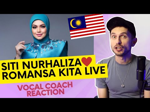 YAZIK reacts to Siti Nurhaliza - Romansa Kita | LIVE