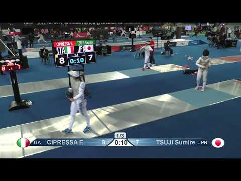 2022 457 T64 04 F F Individual Incheon KOR GP BLUE TSUJI JPN vs CIPRESSA ITA