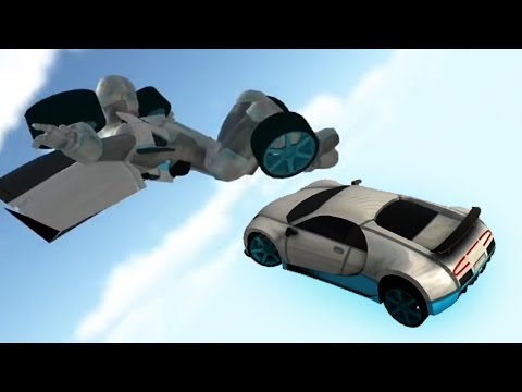 Flying Car Robot Simulator (HD 1080p) - FoxyGames