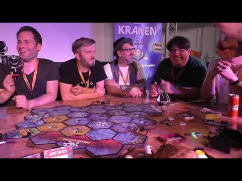 Berlin Con 2019 - Feed the Youtubers - Feed The Kraken Prototyp Lets Play (UNCUT)