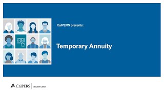 Temporary Annuity