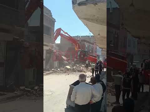 Çarşı Mahallesi'ndeki Metruk Bina Yıkıldı  #keşfet #batman #keşfetbeniöneçıkar #haberler #haber