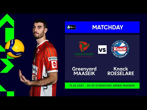 CEV Cup Men, 1/4 finals return match between VC GREENYARD Maaseik and Knack Roeselare